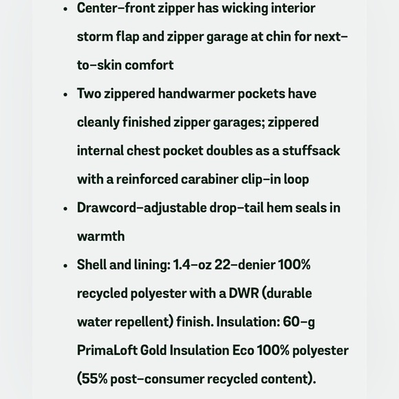 PATAGONIA MENS XXL NANO PUFF JACKET NWOT SUBTIDAL BLUE LIMITED EDITION 84212/24 - Picture 10 of 16